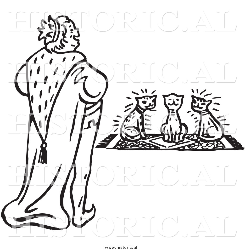 king clipart black and white - photo #23