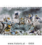 Historical Illustration of the Battle of New Orleans 1814 by Al