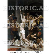 Historical Illustration of the Flagellation of Our Lord Jesus Christ, by William-Adolphe Bouguereau by Al