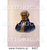 Historical Image of Major Ridge, Cherokee Indian Chief by Al