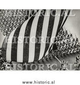 Historical Photo of American Military Parade - Independence Day - Black and White by Al