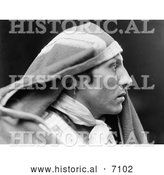 December 13th, 2013: Historical Photo of Amos Two Bulls, Sioux 1900 - Black and White by Al