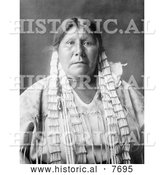 November 17th, 2013: Historical Photo of Arikara Native American Woman 1908 - Black and White by Al