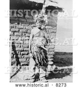 Historical Photo of Cinon Mataweer 1914 - Black and White Version by Al