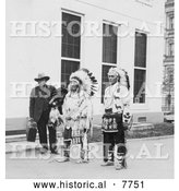 November 8th, 2013: Historical Photo of Indian Chiefs 1921 - Black and White by Al