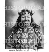Historical Photo of Kaw-Claa 1906 - Black and White by Al