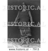 Historical Photo of Nakoaktok Warrior 1914 - Black and White by Al