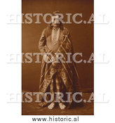 Historical Photo of Nez Perce Man 1899 - Sepia by Al