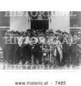 Historical Photo of Osage Indians at the White House 1921 - Black and White by Al