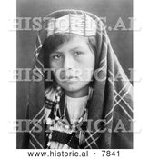 October 25th, 2013: Historical Photo of Quinault Woman 1913 - Black and White by Al