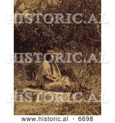 Historical Photo of Tau-ruv 1874 - Sepia by Al