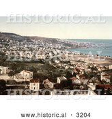 Historical Photochrom of Algiers, Algeria by Al