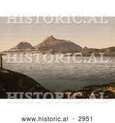 Historical Photochrom of Hestmando, Nordland, Norway by Al
