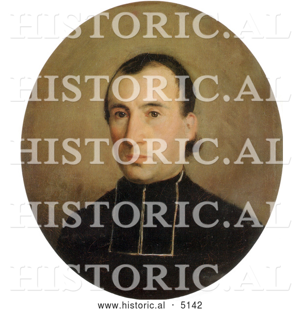Historical Illustration of a Portrait of Eugene Bouguereau, by William-Adolphe Bouguereau