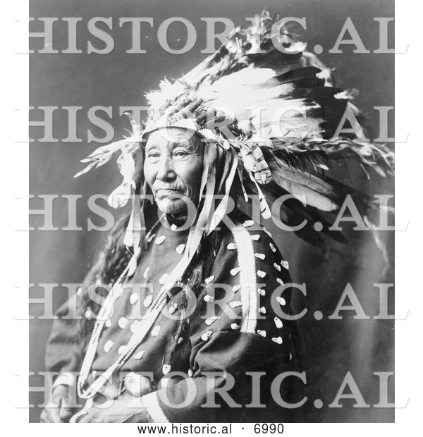Historical Photo of Susie Shot in the Eye, Sioux Indian 1899 - Black and White