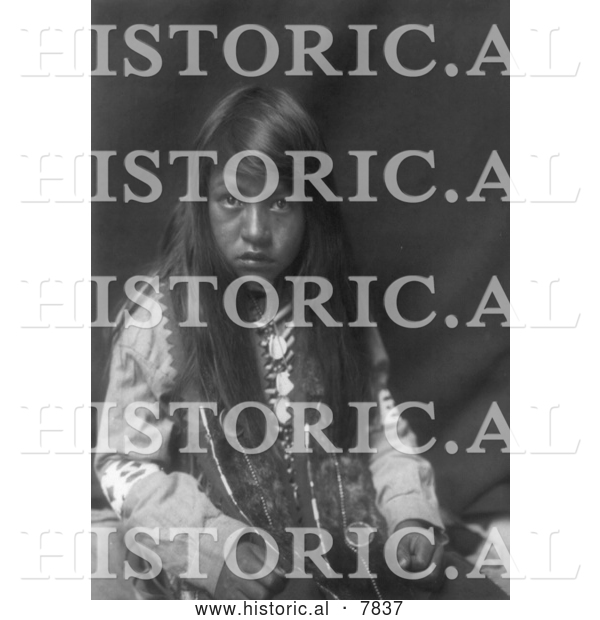 Historical Photo of Yakima Boy 1910 - Black and White