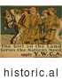 Historical Illustration of a Women with Horses 1918 by JVPD