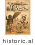 Historical Illustration of "Quixotic Tilting," Puck, May 18th, 1881 - Carl Elder Von Stur by JVPD