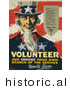 Historical Illustration of Uncle Sam: Volunteer, and Choose Your Own Branch of the Service by JVPD