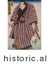 Historical Illustration of Zogahana Nadagoro, Rikishi, Sumo Wrestler by JVPD