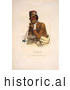 Historical Image of Chippeway Chief Wa-Em-Boesh-Kaa by JVPD