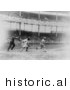 Historical Photo of Eddie Murphy Batting for the Philadelphia Pirates Baseball Team, 1914 - Black and White Version by Picsburg