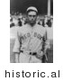 Historical Photo of Harry Bartholomew Hooper of the Boston Red Sox Baseball Team in Uniform, 1914 - Black and White Version by JVPD