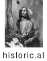 Historical Photo of Stars Come Out, Sioux Indian 1899 - Black and White by JVPD