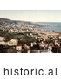 Historical Photochrom of Algiers, Algeria by JVPD