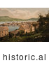 Historical Photochrom of Harstadhavn, Norway by JVPD