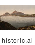 Historical Photochrom of Hestmando, Nordland, Norway by JVPD