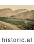 Historical Photochrom of the Ancient Village of Suk-Wady-Barada, Abila Lysaniou, Abila Lysaniae, Abila by JVPD