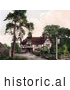 Historical Photochrom of the Historical Speldhurst Inn in Royal Tunbridge Wells in Kent England by Picsburg