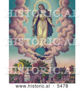 July 22nd, 2013: Historical Illustration of Miraculous Manifestaions of the Virgin Mary by Al