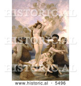 July 24th, 2013: Historical Illustration of the Birth of Venus by William-Adolphe Bouguereau by Al