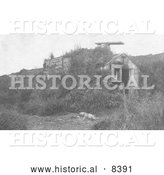 Historical Image of Barabaras - Black and White Version by Al