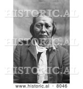 September 27th, 2013: Historical Image of Chief Seglo, Native American Indian 1902 - Black and White by Al