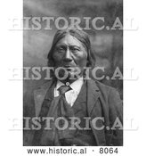 September 23rd, 2013: Historical Image of Native American Indian Chief Eggelston 1902 - Black and White by Al