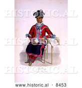 Historical Image of Tshusick, an Ojibway Woman by Al