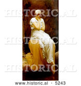 July 19th, 2013: Historical Painting of a Lone Woman, Titled Solitude by Frederic Lord Leighton by Al