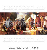 July 19th, 2013: Historical Painting of Captive Andromache by Frederic Lord Leighton by Al