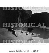December 13th, 2013: Historical Photo of Acoma Indians Fetching Water 1904 - Black and White by Al