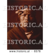 December 14th, 2013: Historical Photo of Acoma Native American Indian Man 1904 - Sepia by Al