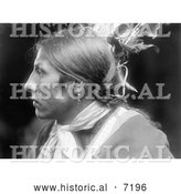 December 13th, 2013: Historical Photo of Amos Two Bulls, Sioux Native American Indian 1900 - Black and White by Al