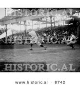 Historical Photo of Babe Ruth Batting in 1921 - Black and White Version by Al