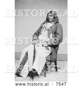 December 9th, 2013: Historical Photo of Cheyenne Indian Chief - Black and White by Al