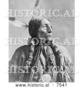 December 9th, 2013: Historical Photo of Cheyenne Native American Indian Named Wolf Robe 1904 - Black and White by Al