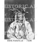 December 13th, 2013: Historical Photo of Crow Indian Chief 1906 - Black and White by Al