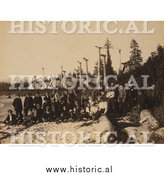 December 28th, 2013: Historical Photo of Harriman Alaska Expedition 1899 - Sepia by Al