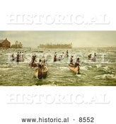 August 23rd, 2013: Historical Photo of Indians Fishing on the Saint Marys River 1901 by Al